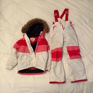 💗💙Mini Boden Girls 8-9 Ski | Snow Jacket & Pants | Bib 💙💗